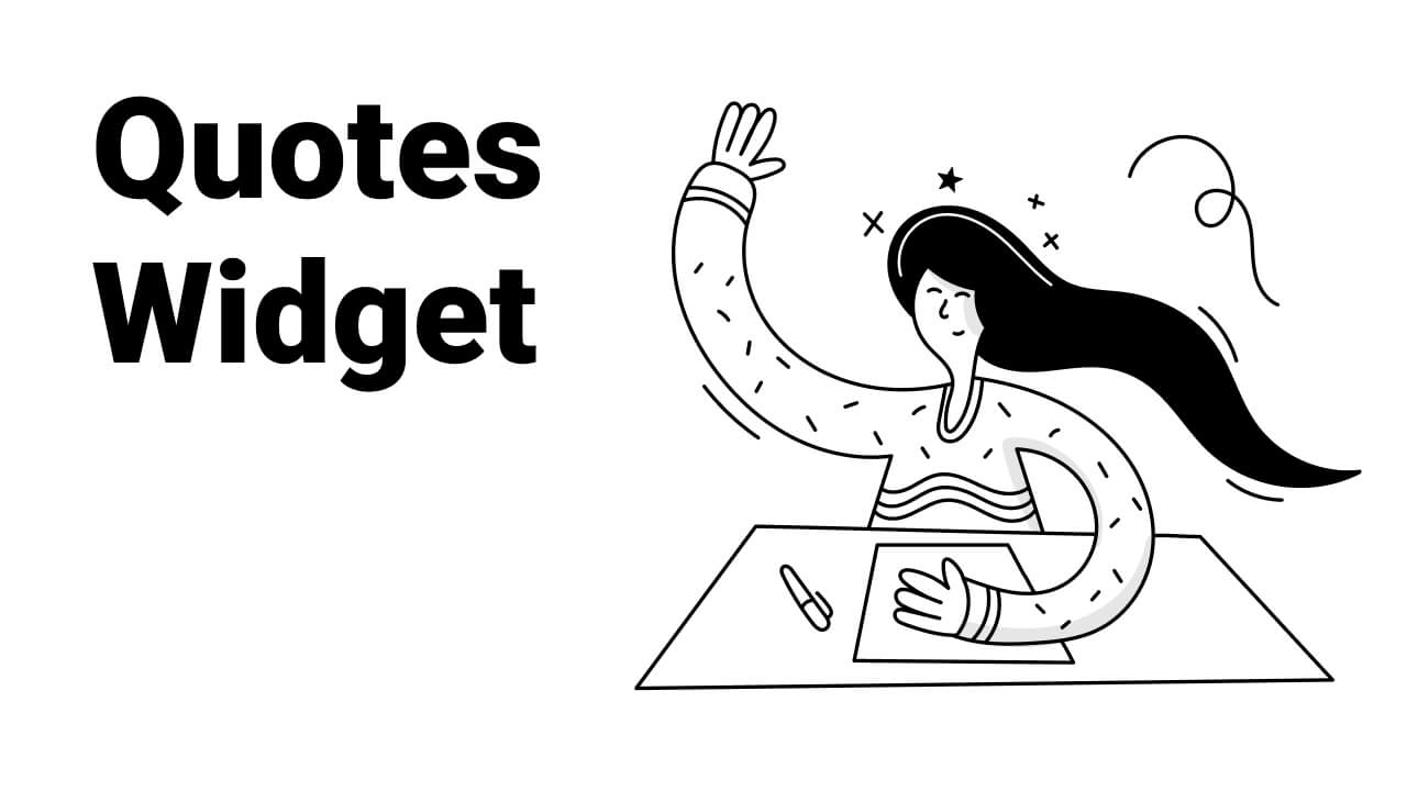 How to Create Notion Quotes Widget?