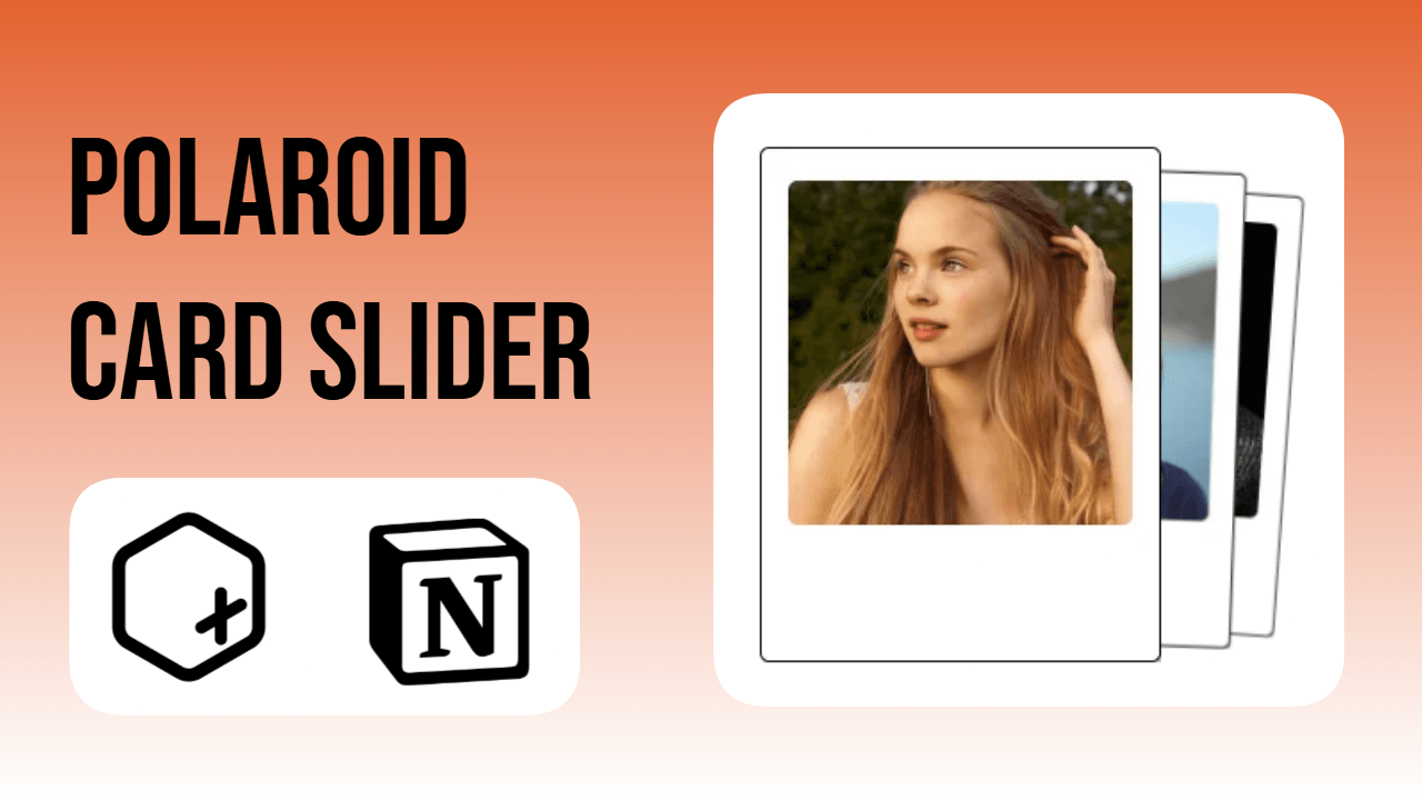 Polaroid Notion image carousel